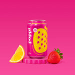 Poppi, Strawberry Lemon, A Healthy Sparkling Prebiotic Soda