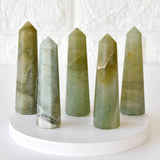 Green Aventurine Tower Point (Leadership and Good Fortune)