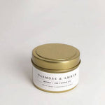 Oakmoss & Amber 4oz Travel Tin - Soy Candle