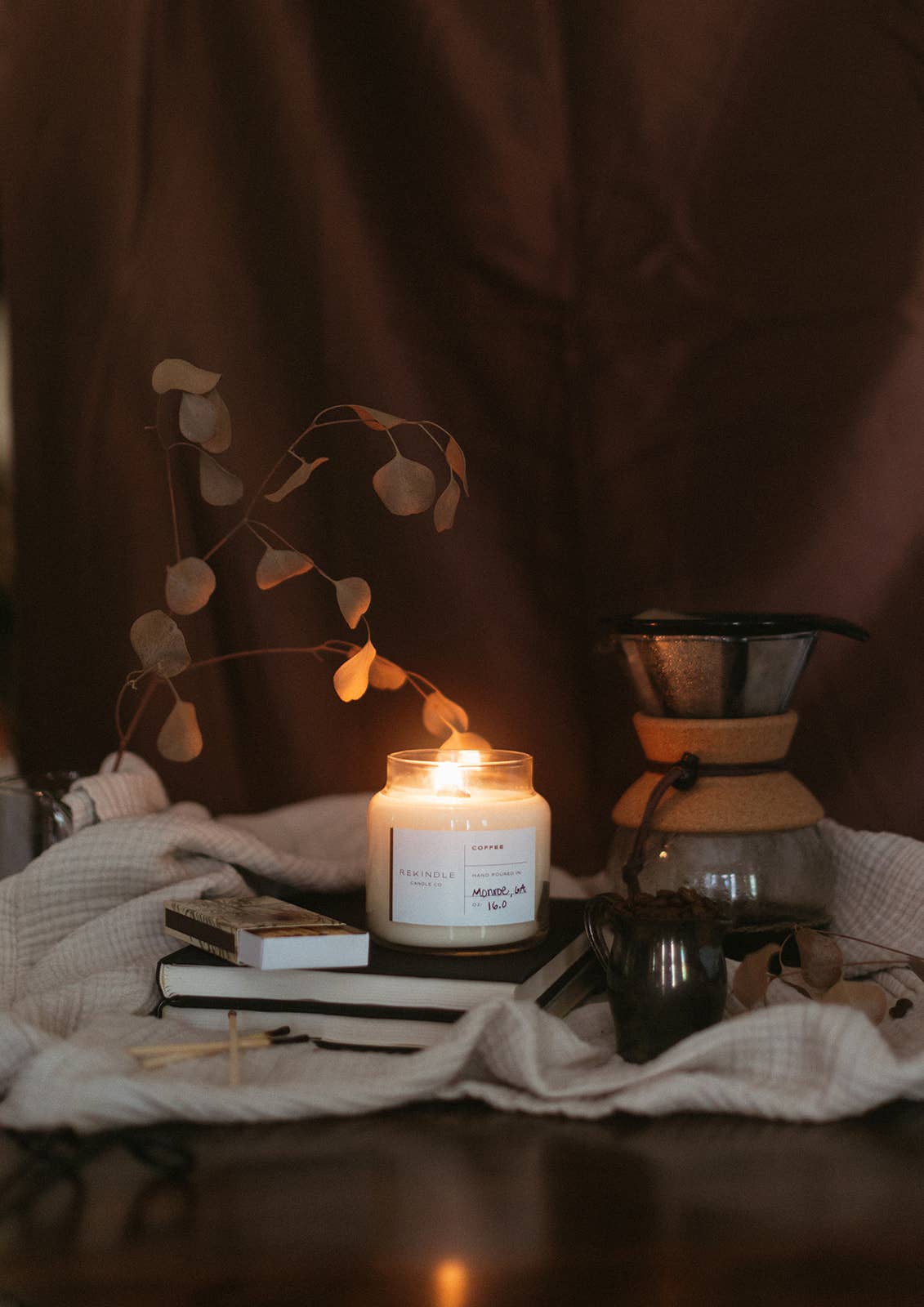 Coffee Cotton Wick Soy Candle