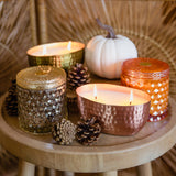 Pomander Petite Shimmer 8oz Soy Candle / Orange Glass