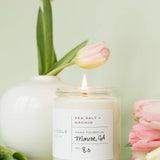 Sea Salt + Orchid Cotton Wick Soy Candle