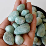 100 gram Amazonite Tumbled Stones ~ Healing Crystals