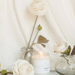 Seaside Rose Cotton Wick Soy Candle