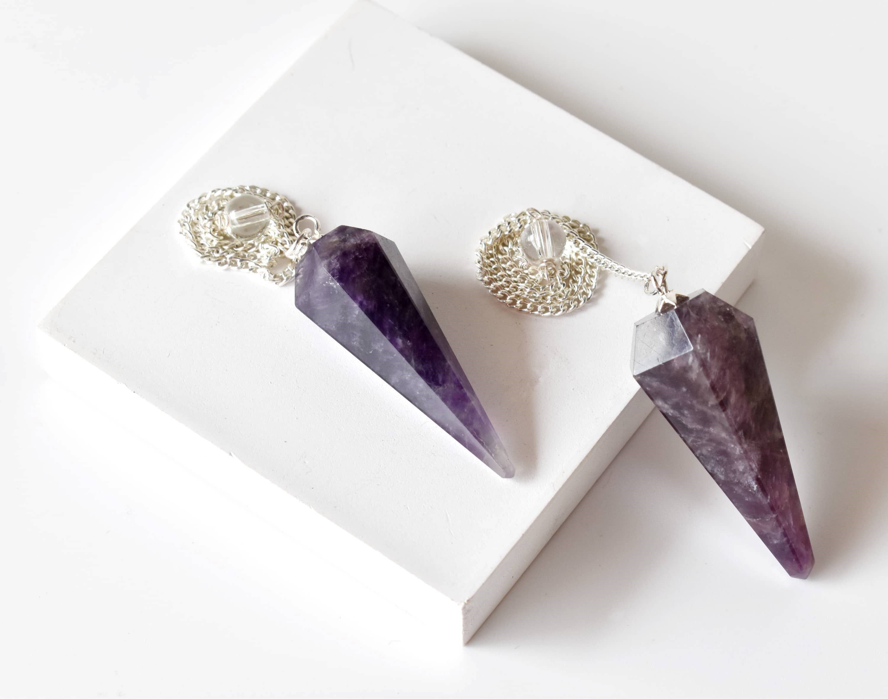 Amethyst Pendulum (Purification and Clairvoyance)