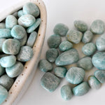 100 gram Amazonite Tumbled Stones ~ Healing Crystals