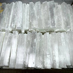 Selenite Crystal Wands (4 inch)  Imported from Morocco