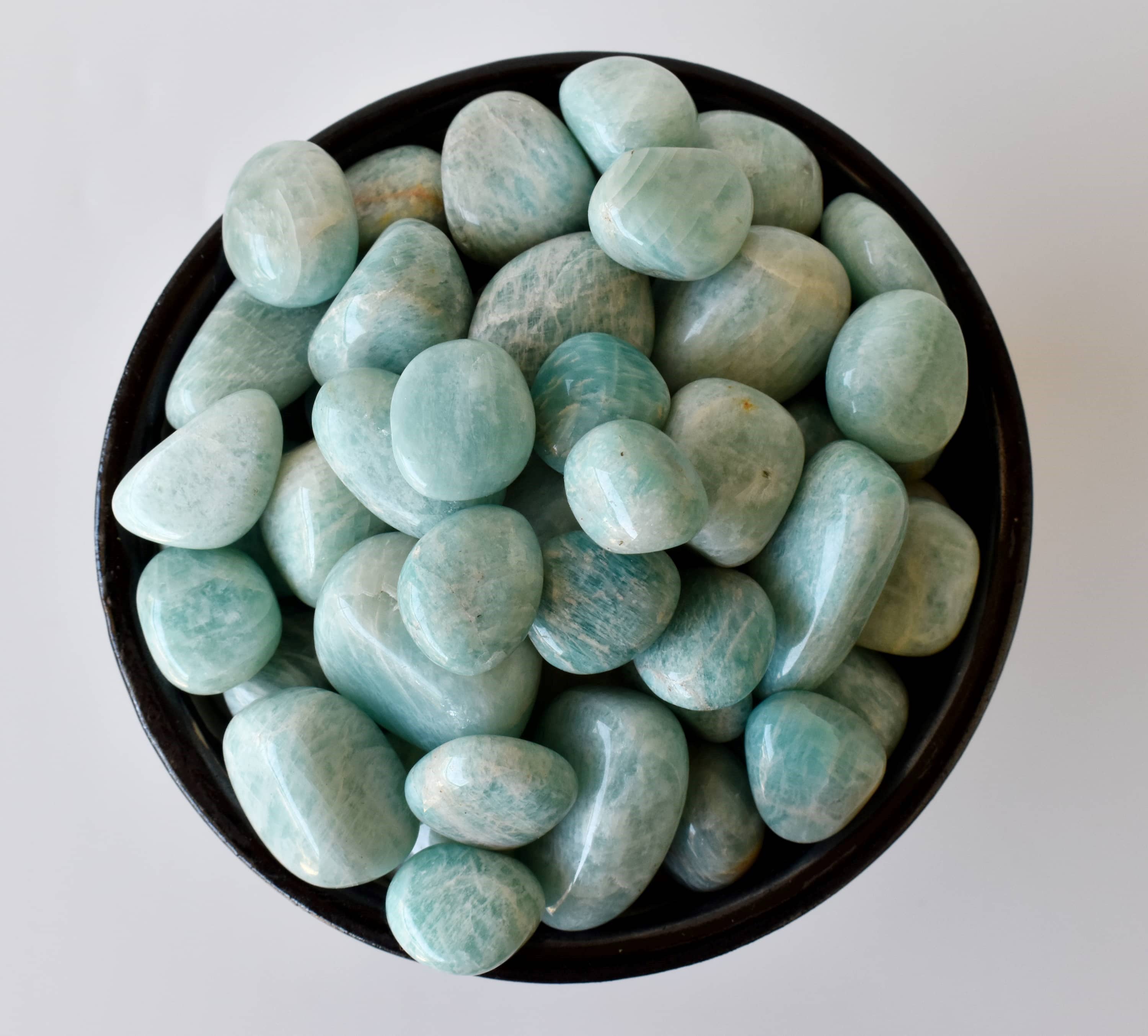 100 gram Amazonite Tumbled Stones ~ Healing Crystals