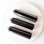 Black Shungite Tower Point (Purification and Inflammation)