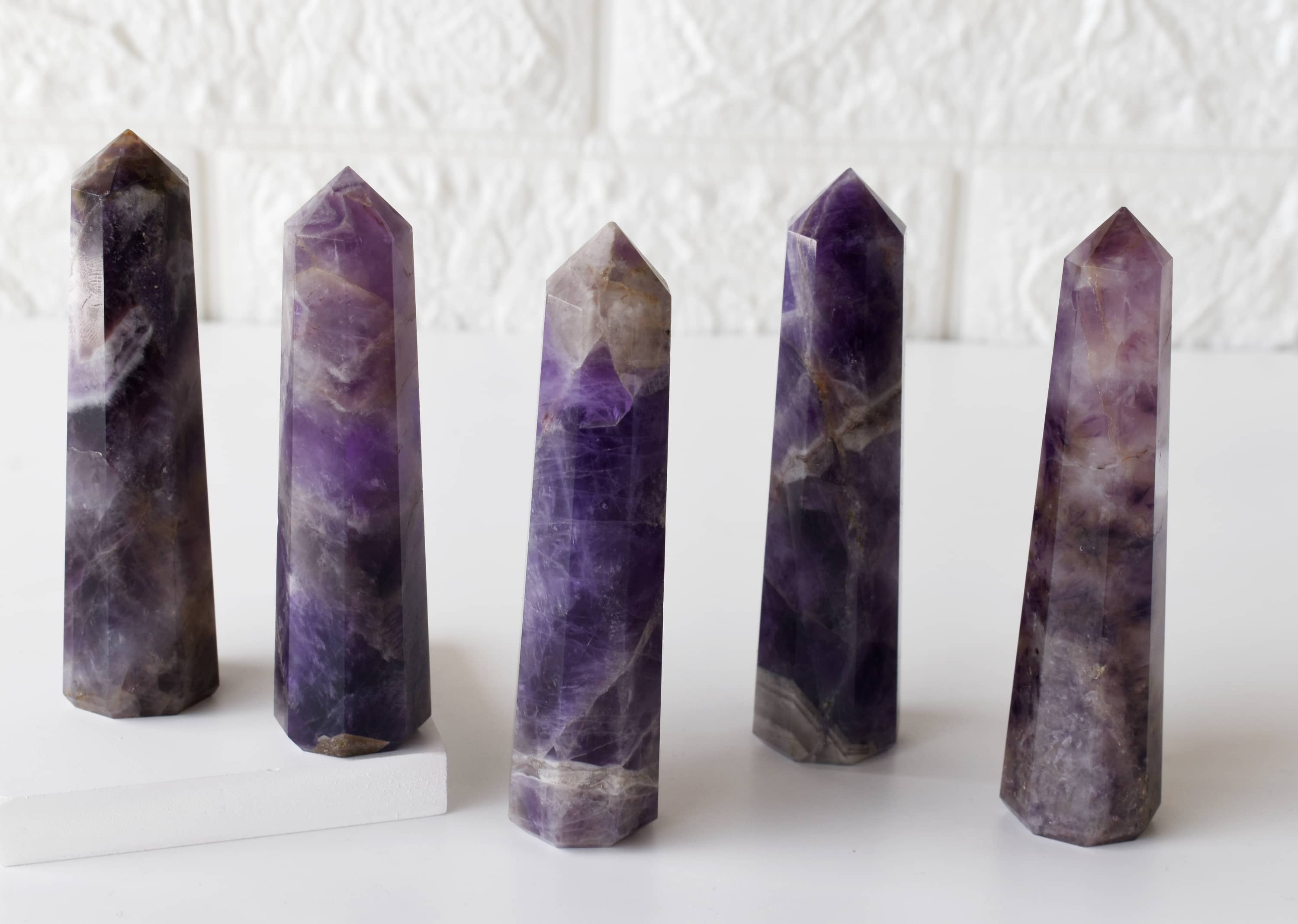 Amethyst Tower Point (Purification and Serenity)