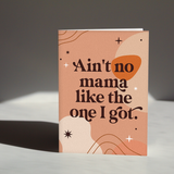 Mama Greeting Card