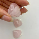 Crystal Heart Pendants | Choose a Stone!