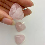 Crystal Heart Pendants | Choose a Stone!