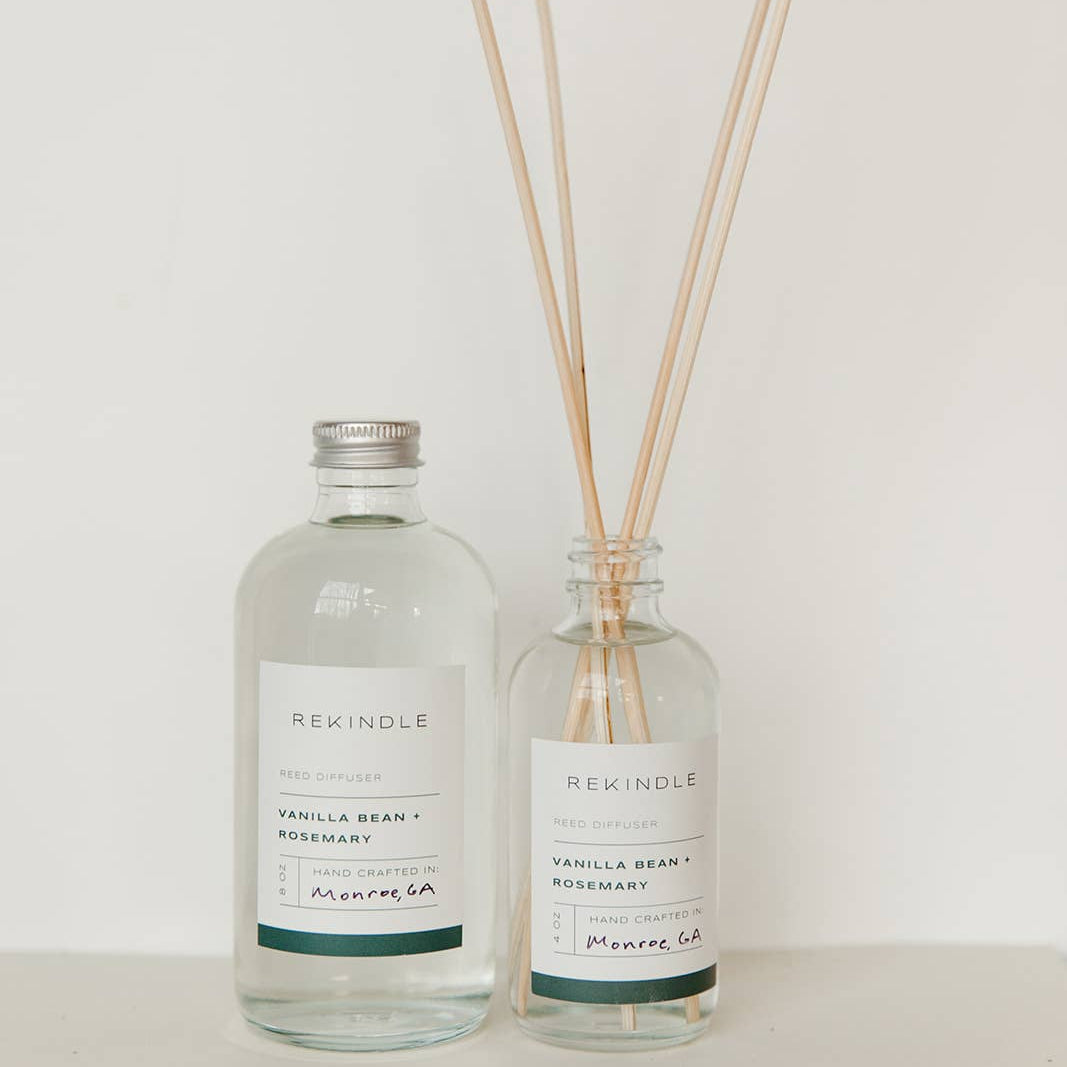 Vanilla Bean + Rosemary Reed Diffuser