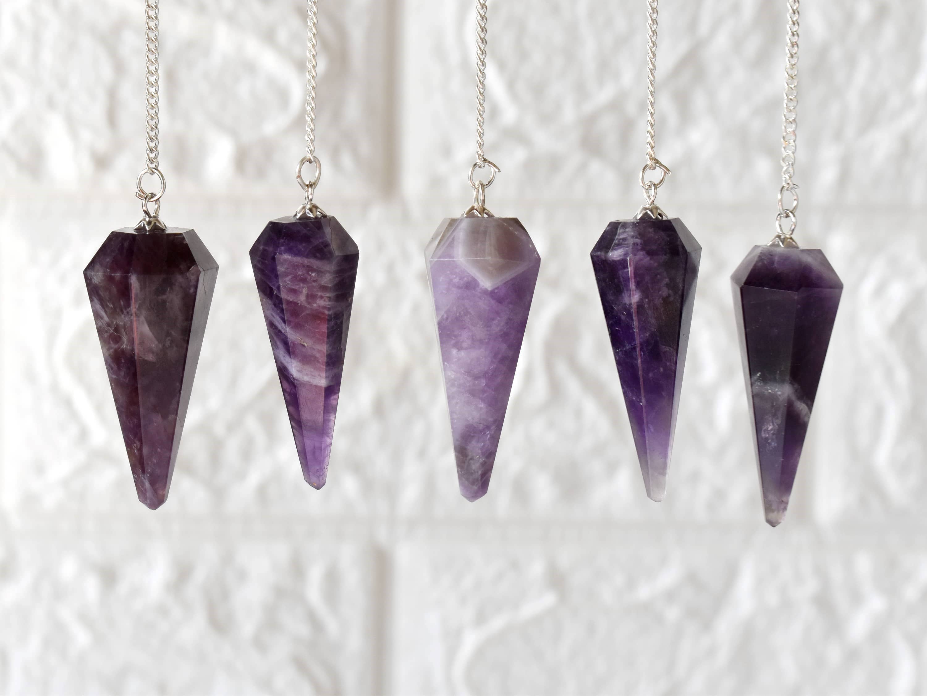 Amethyst Pendulum (Purification and Clairvoyance)