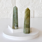 Green Aventurine Tower Point (Leadership and Good Fortune)